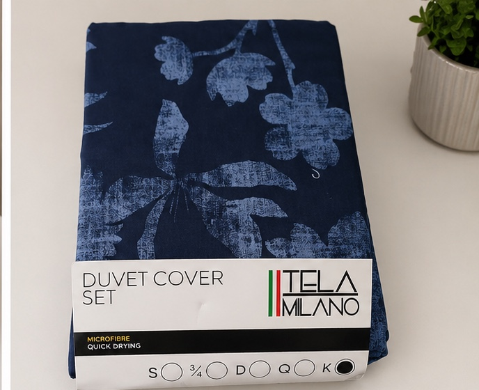 King Size Microfibre Duvet Cover Set