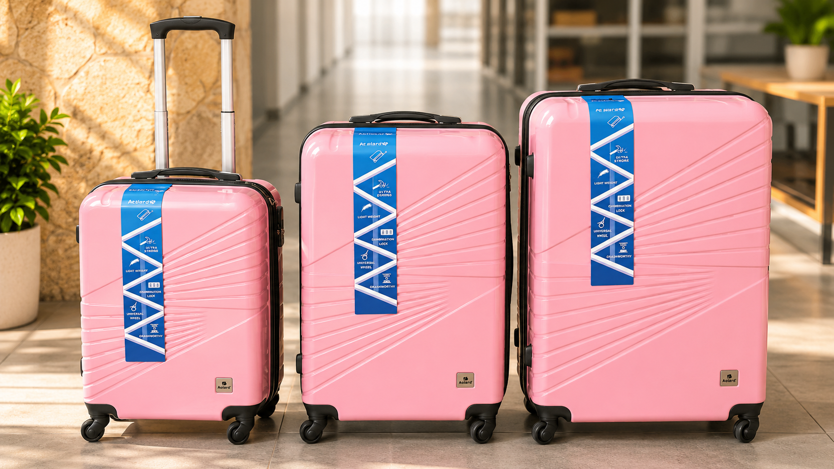 3-Piece Travelling Bag Set