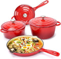 Cast Iron 7 pcs Pots