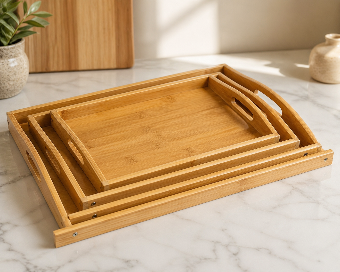 Food Trays (Set of 3)