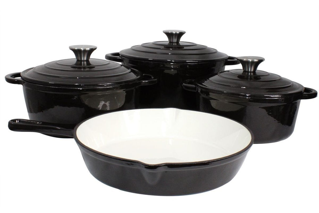 Cast Iron 7 pcs Pots